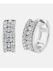 Diamant L'éternel Ohrringe aus 375 Weißgold mit Zirkonia