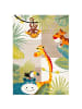 Pergamon Kinderteppich Softstar Kids Tierwelt in bunt