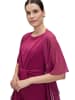 Vera Mont Chiffonstola mit Volant in Sweet Berry