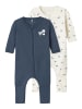 name it 2er-Pack Schlafanzug in Jet Stream