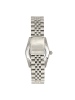 Empress Constance Automatik-Armbanduhr mit Datumsanzeige in Silver/White