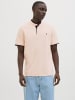 Jack & Jones Poloshirt in Peach Parfait
