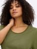 sheego Halbarmshirt in oliv