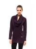 Montana Blu Lila Wolle Damen Pullover