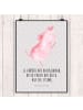 Mr. & Mrs. Panda Poster Axolotl Tanzen mit Spruch in Grau Pastell