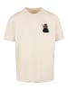 F4NT4STIC Heavy Oversize T-Shirt Wizard Cat OVERSIZE TEE in sand