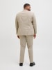 JACK & JONES PLUS Einreihiger Blazer in Beige