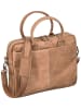 Red Baron Laptoptasche in Braun - (L) 38 x (B) 32 x (H) 8 cm