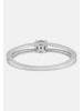 Diamant Exquis Ring aus 375 Weißgold mit Diamant