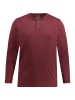 JP1880 Kurzarm T-Shirt in dunkel kirschrot