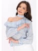 faina Women Blouse in blue black