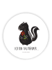 Mr. & Mrs. Panda pinnwand magnet Stinktier Blume mit Spruch in Weiß