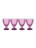 Villeroy & Boch 4er Set Rotweingläser Boston Coloured 310 ml in Berry