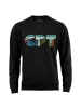Cotton Prime® Sweatshirt Skyline Kapstadt - Weltenbummler Kollektion in Schwarz