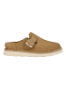 Clarks Hausschuhe Solsbury Mule in 5232 Dark Sand Suede