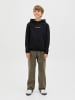JACK & JONES Junior Kapuzenpullover in Black