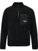 Hummel Fleecejacke/Fleecepullover "Fleece Halfzip Sw" in Schwarz
