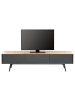 home24 TV-Lowboard Danica in Dunkelgrau