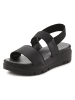 French Connection Sandale in schwarz