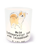 Mr. & Mrs. Panda Windlicht Islandhund Lebensretter mit Spruch in Transparent