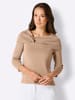 creation L Carmenpullover in beige