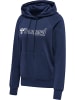 Hummel Verstellbare Taille Kapuzenpullover Raglanärmel Hmlnoni Damen in PEACOAT