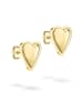 LIEBESKIND BERLIN Ohrstecker Metal Heart in gold