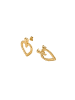 PURELEI Ohrringe Darling Heart in Gold