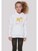 F4NT4STIC Hoodie Shiba Inu Hund in weiß