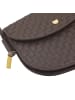 DuDu Skye Umhängetasche Leder 21 cm in coffee brown