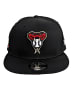 NEW ERA Cap mit Viper-Logo und flachem Schirm in Schwarz