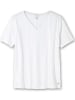 sheego T-Shirt in weiß