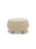 58 aufm Kessel GARTENLOUNGE Hocker Bratomila 76x79x88 mit Outdoorbezug in beige