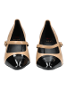 Högl Pumps in Braun/Schwarz