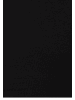 More & More klassisches T-Shirt, gedoppeltes Vorderteil in black