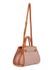 Usha Damen Handtasche in Dunkelbeige