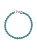 IZIA Women Stud Earrings in Silver turquoise