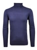 Ragman Rollkragenpullover für Herren in marineblau