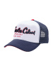 Carlo Colucci Trucker Cap Comberlato in Weiß / Blau