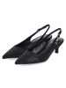 La Strada Slingpumps in schwarz