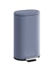 HOMCOM Mülleimer in Grau 36,5L x 31B x 61H cm