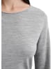 Marc O'Polo Strickpullover slim in grey granite melange