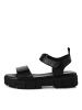 Tamaris Sandale Sandalette in schwarz