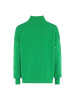 faina Damen Pullover Mit Perlen in GRÜN