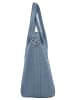 Cluty Handtasche echt Leder in blau