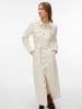 Vero Moda Jeanskleid in Ecru