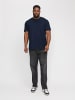 JACK & JONES PLUS T-shirt in Navy Blazer