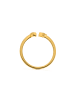 Luxenter Ring Onsah mit 18 Karat  verstellbar Gelbgold-Onsah gold