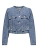 ONLY Jeansjacke für Damen in mittelblau