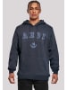 F4NT4STIC Hoodie Ahoi Knut & Jan Hamburg in marineblau